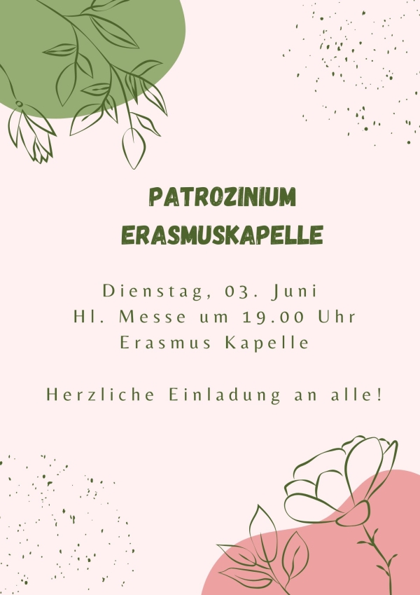 03.06.2025 Patrozinium Erasmuskapelle