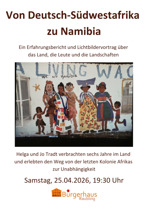Vortrag: Von Deutsch-Südwestafrika zu Namibia